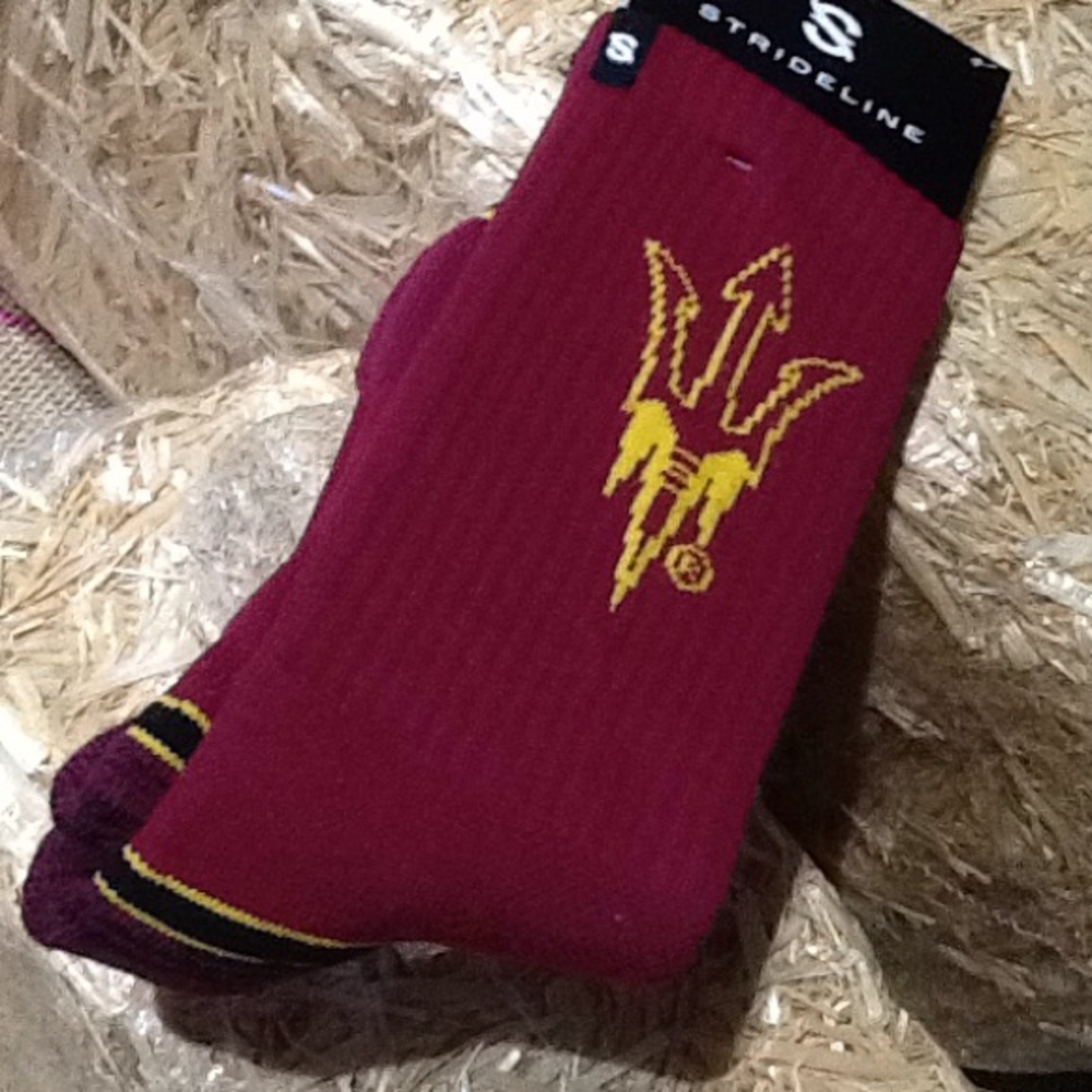 NWT ASU Fork-U Athletic Socks